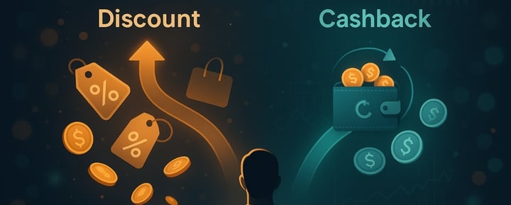 Cashback vs Discounts: Choose the right holiday strategy