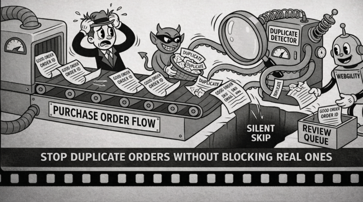 How to Prevent Duplicate Purchase Orders Without Missing Real Orders