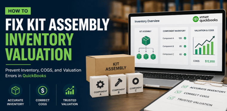 How to Stop Kit Assemblies from Breaking Your Inventory Valuation