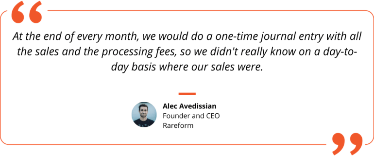 Alec Avedissian, Founder and CEO of Rareform quote