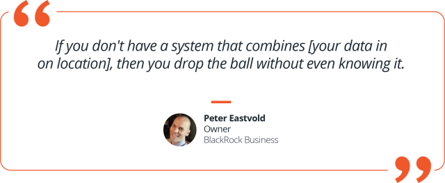 Peter Eastvold, Owner of BlackRock Business Quote