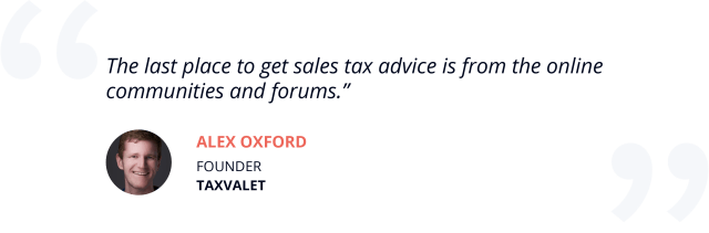 where to get sales tax advice is a sales tax concern of small online sellers