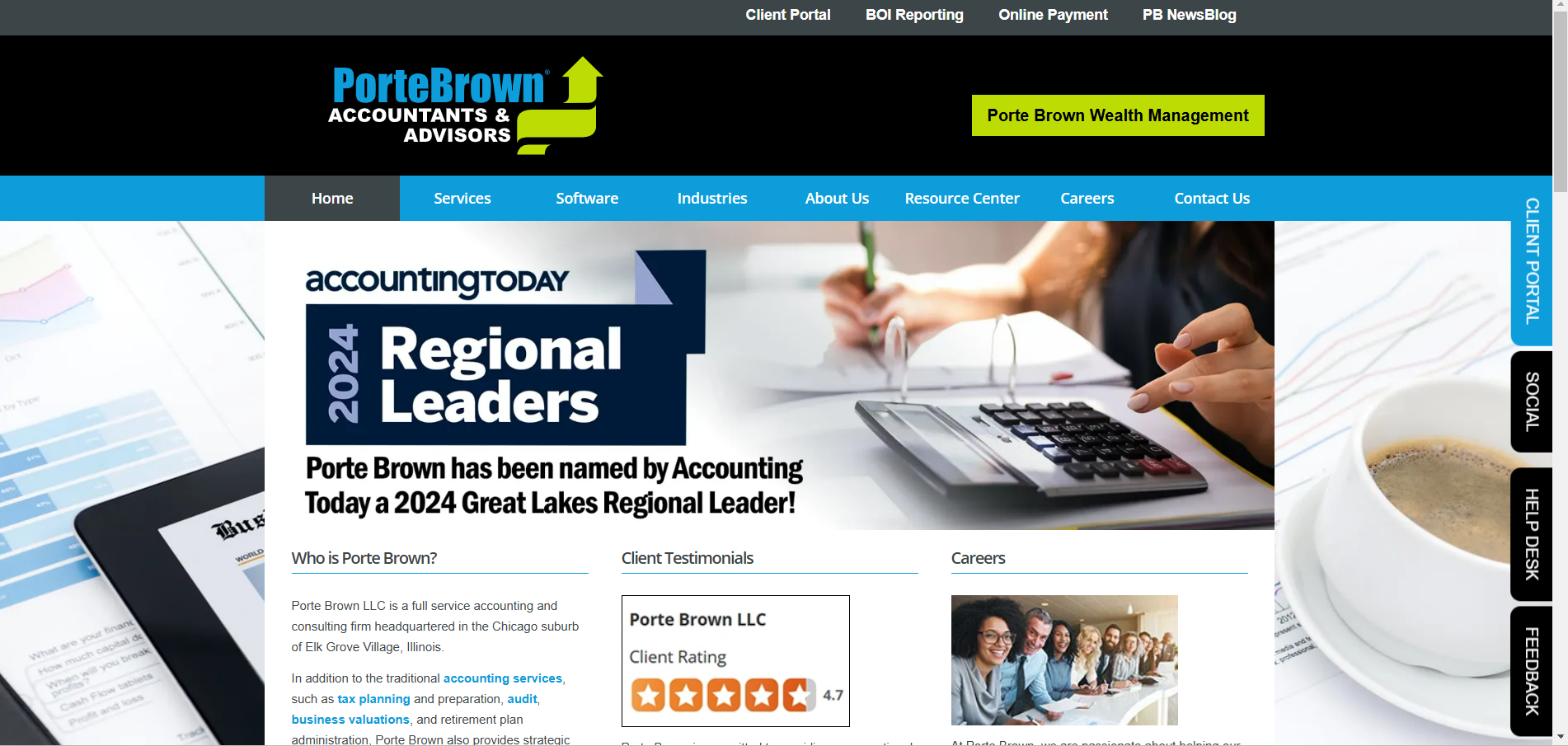 Portebrown Homepage