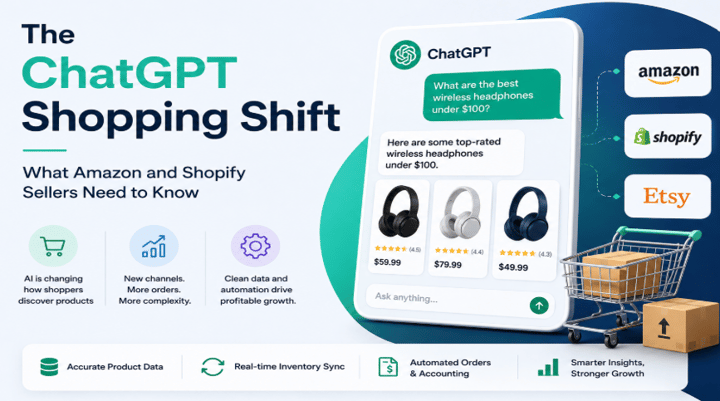 The ChatGPT Shopping Shift: What Amazon and Shopify Sellers Need to Know