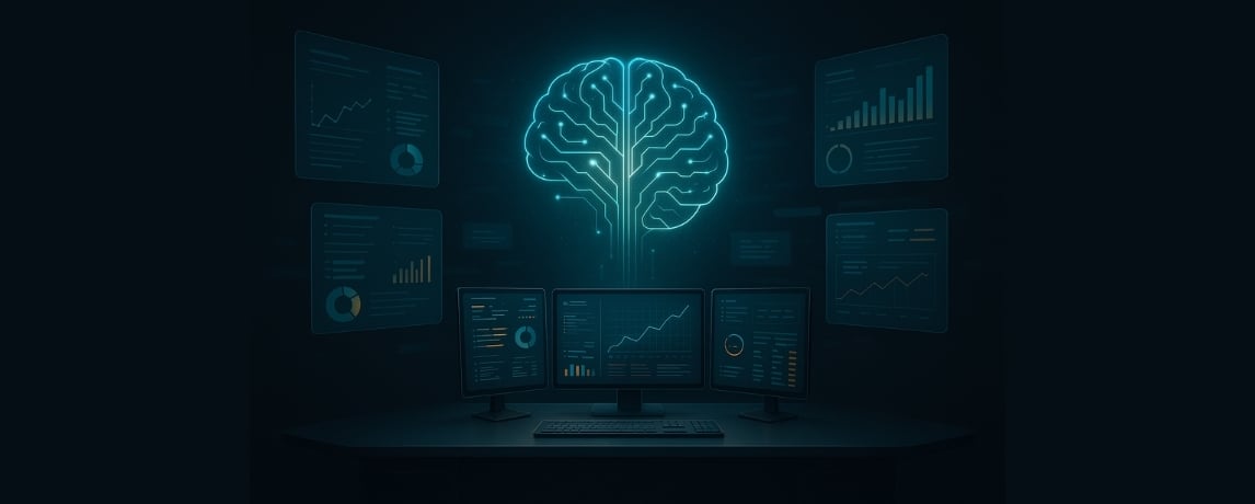 BFCM marketing control hub visualizing automated campaign analytics and performance tracking.