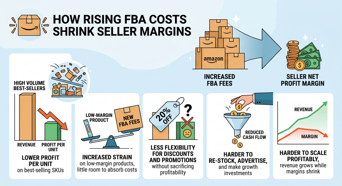 How to Protect Your Margins as Amazon FBA Costs Rise