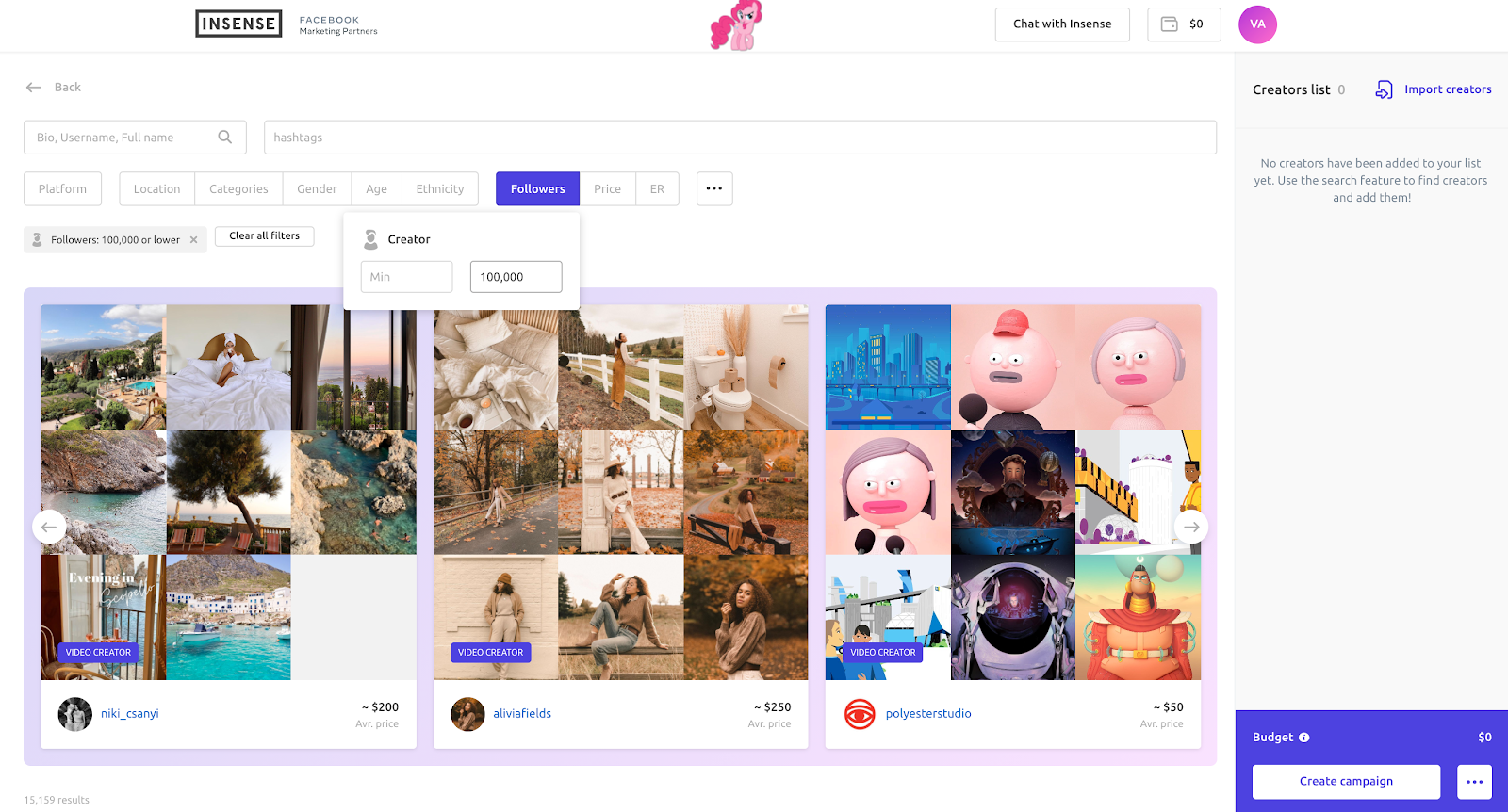 Insense is a one-stop shop to collaborate with creators for UGC, organic posting, and whitelisted ads on Instagram and TikTok Spark Ads.