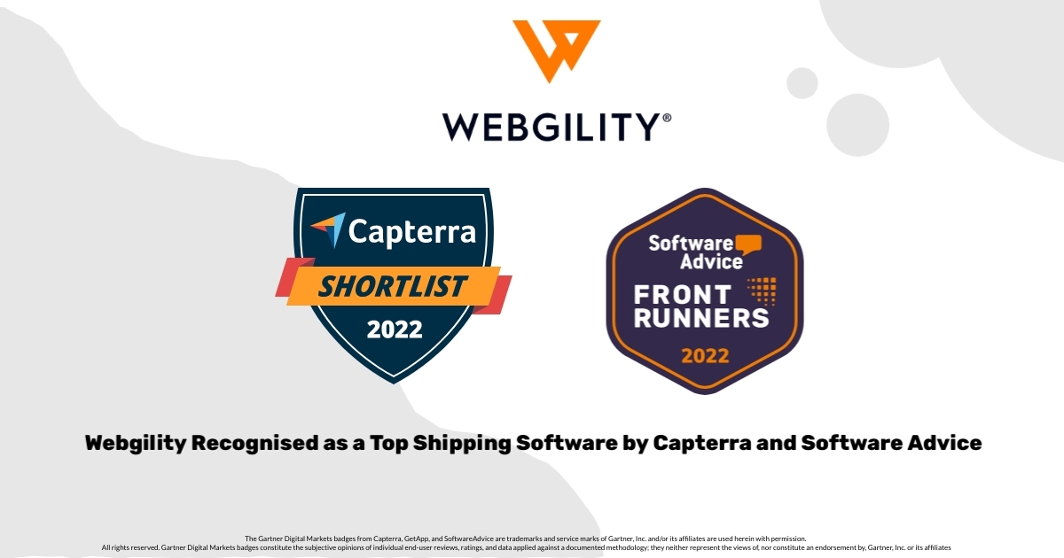 Webgility Recognized as a Top Shipping Software