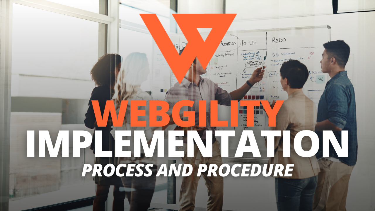 Webgility implementation process and procedure